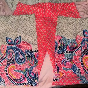 Lilly Pulitzer Vibrant Paisley Palazzo Pants